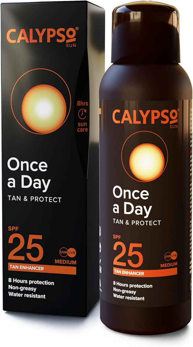 Calypso Once A Day SPF25 Sun Care Tan Cream - 200ml