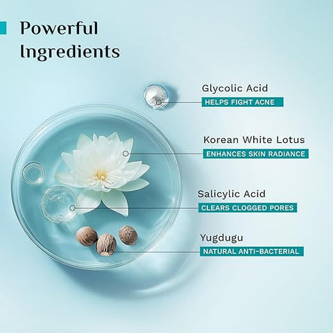 PILGRIM Salicylic & Glycolic Acid Foaming Face Wash 120 ML