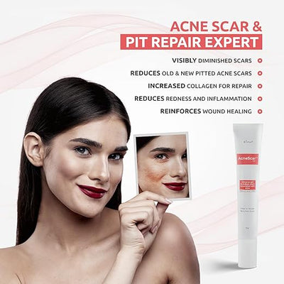 Brinton AcneScar Advanced Gel - Face Serum & Treatment - 15g - Image 2
