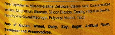 Sunshine Nutrition Magnesium Citrate Tablets with Vitamin B6 - 100 Count - Image 4