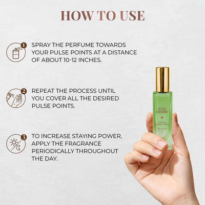 Just Herbs EDP Perfume Gift Set, Long Lasting Scent, 2x20ml - Image 7