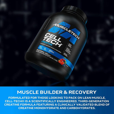 Muscletech Cell-Tech Creatine Powder - Fruit Punch, 6 lb - Image 5
