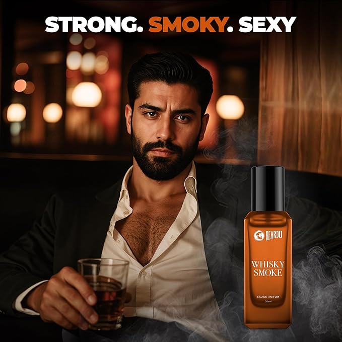 Beardo Whisky Smoke Perfume EDP - Fragrance - 20ml - Image 2
