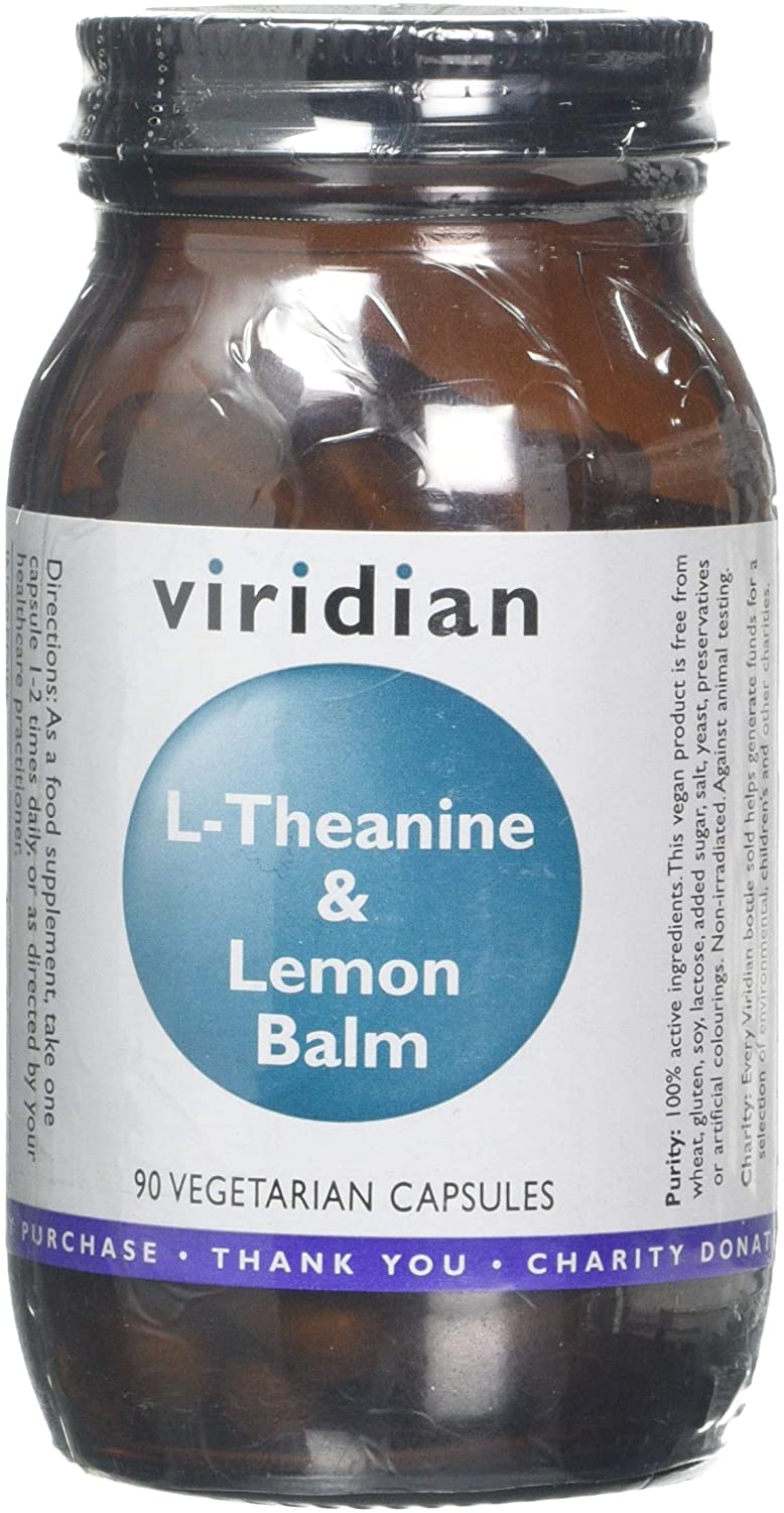 Allergy Research L-Theanine 200mg & Lemon Balm - 90 Veg Caps