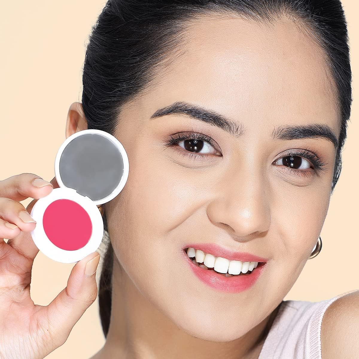 Mamaearth Nourishing Lip, Cheek & Eye Tint with Vitamin C & Beetroot - 4g - Image 4