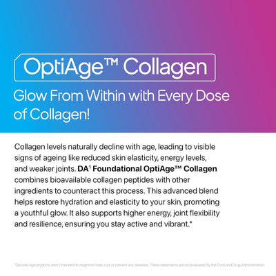 Decodeage Optiage Collagen Peptides - Unflavoured Powder, 150g - Image 3