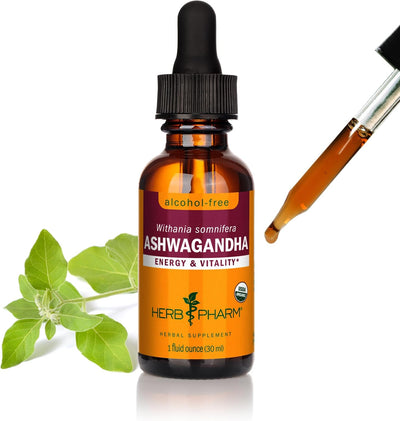 HERB PHARM ASHWAGANDHA ENERGY & VITALITY 1OZ 30ML