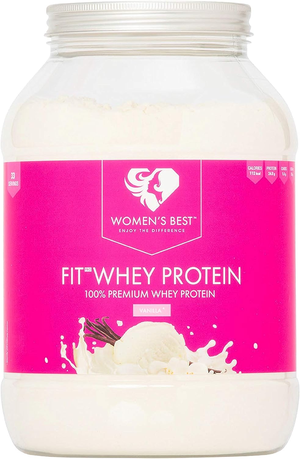 Women'S Best Whey Protein 1 Kg - Vanilla