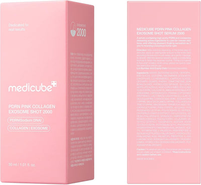 Medicube PDRN Pink Collagen Exosome Shot Serum - Liquid Skin Booster, 30ml - Image 8