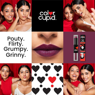 Color Cupid Lip Balm + Liquid Lipstick Plumbite LB6 - 2-in-1 Duo - Image 6