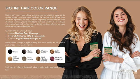 Biotint Permanent Hair Color 6.7 Dark Goldenblond 1'S 191054