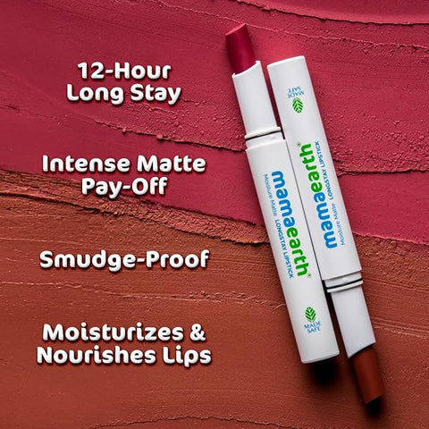 Mamaearth Lipstick 06 Melon Red 2 gm