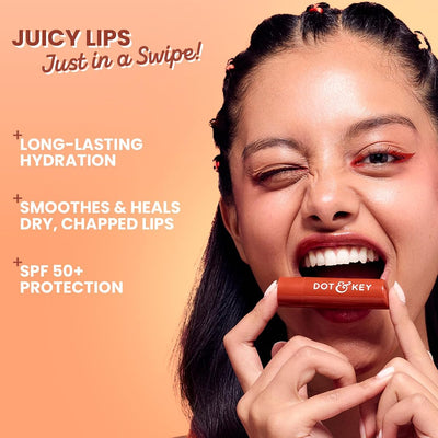 Dot & Key Lip Balm SPF 50 Cocoa Nude - Sun Care, 4.5g - Image 3