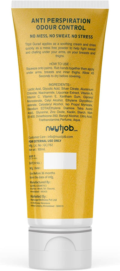 Nuutjob Titpit Guard Lotion Liquid Powder for Her - 100 ml - Image 2