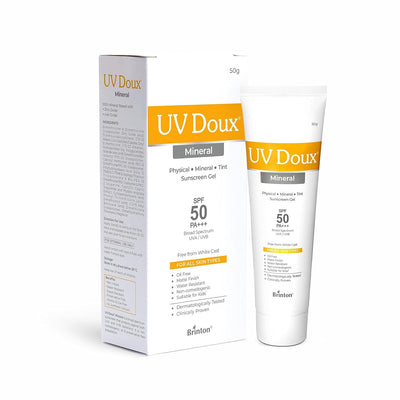 Brinton UV DOUX Mineral Sunscreen Gel - Sun Care Protection, 50g