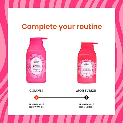 Foxtale Brightening Body Wash with Glycolic Acid & Niacinamide - 250ml - Image 2