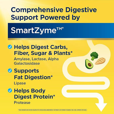 RenewLife Adult Digestmore Ultra Enzyme Supplement - Vegetarian Capsules, 90 Count - Image 4