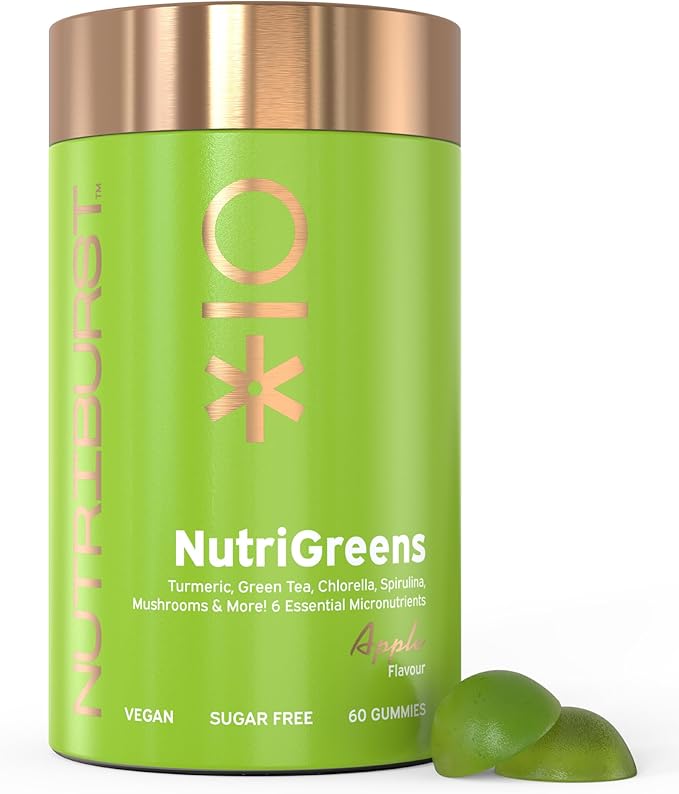 Nutriburst Nutri Greens Gummies - 60 Count, Vitamins & Minerals