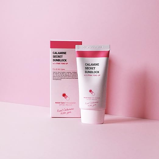 K-SECRET SEOUL 1988 Calamine Secret Sunblock - Pink Tone-Up, 50ml - Image 4