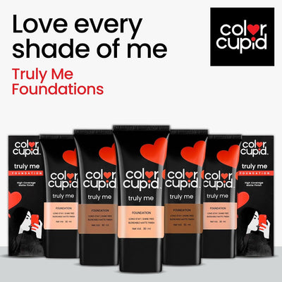 Color Cupid Truly Me Foundation with Hyaluronic Acid - Vanilla F01, 30ml - Image 7