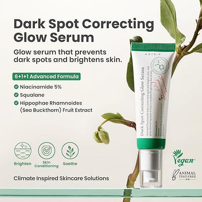 AXIS-Y Dark Spot Correcting Glow Serum - Face Treatment, 50ml - Image 2