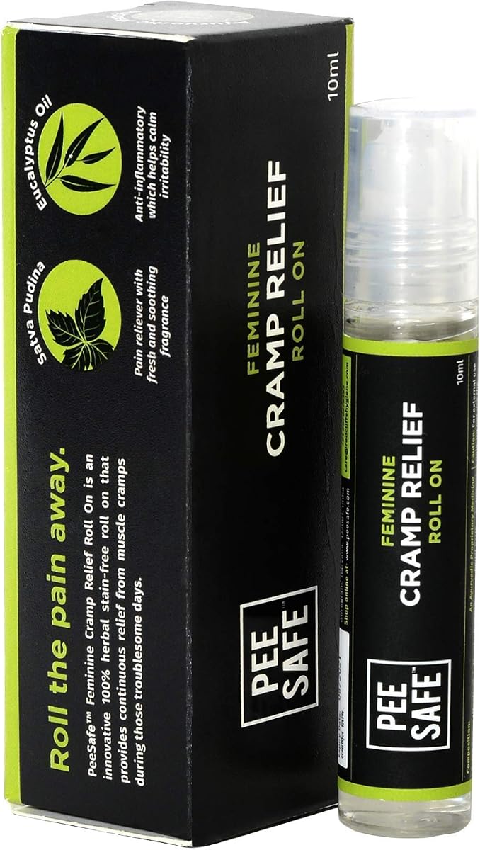 Pee Safe Feminine Cramp Relief Roll-On - 10ml - Image 6