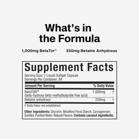 Muscletech CLEAR MUSCLE LIQUID HMB 42CT (12/CASE)NEW