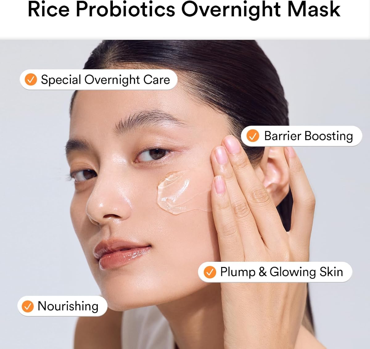 Abib Rice Probiotics Overnight Mask Barrier Jelly - 80ml - Image 3