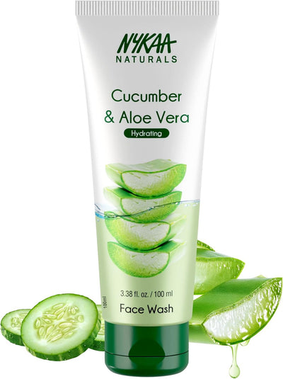 Nykaa Naturals Cucumber & Aloevera Face Wash - 100ml