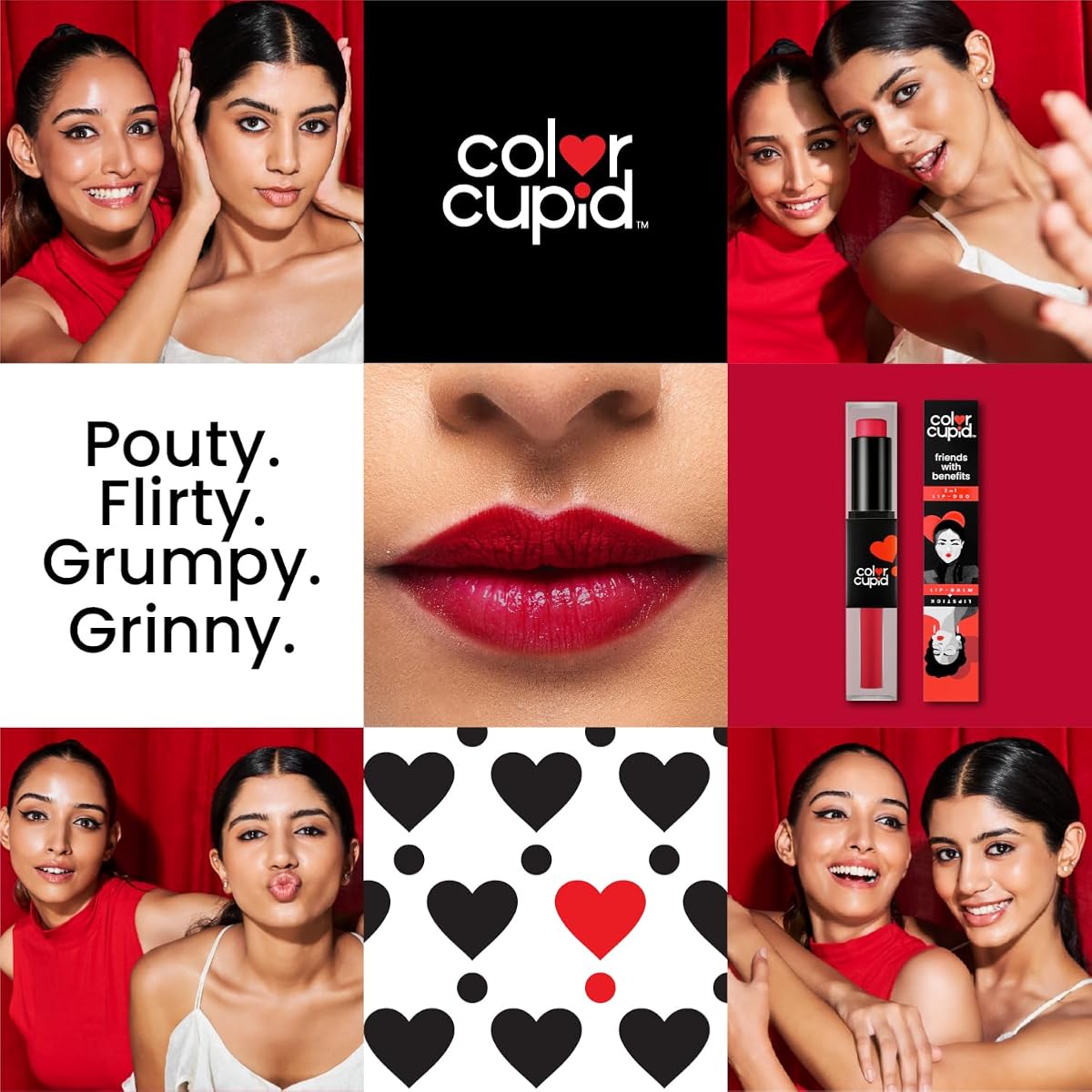 Color Cupid Redreign LB5 Lip Balm + Liquid Lipstick Duo - Image 6