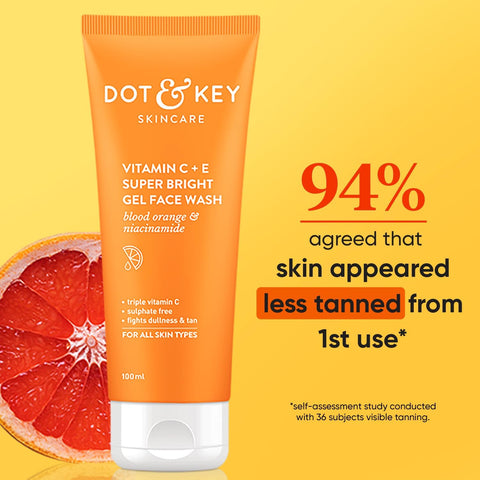 Dot & Key Vit C + E Gel Facewash 100ml