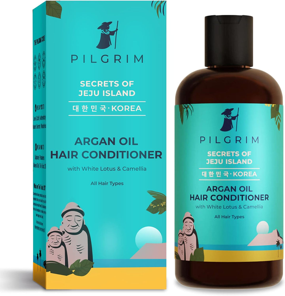 Pilgrim Argan Oil Hair Conditioner with White Lotus & Camellia - 200ml