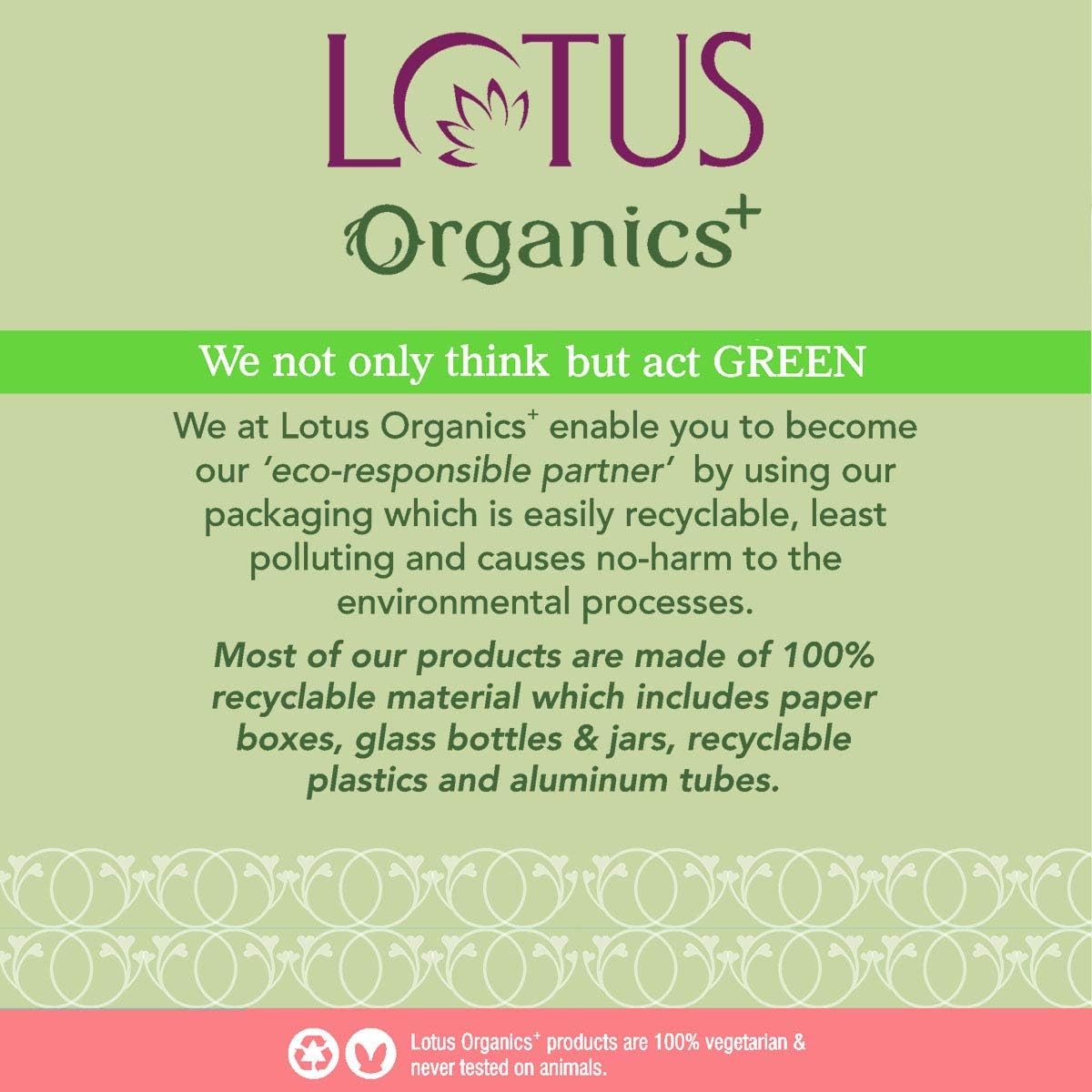 Lotus Organics+ Divine Petals Toner Mist - Face Serum Treatment, 50 ml - Image 7