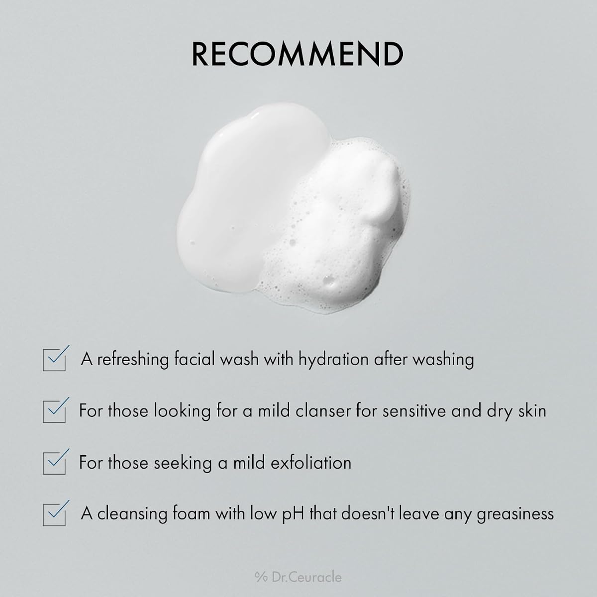 Dr.Ceuracle Pro Balance Soothing Cleansing Foam - pH Gentle Gel-to-Foam, 150ml - Image 5