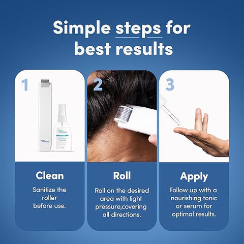 Man Matters Derma Roller With Replaceable Head