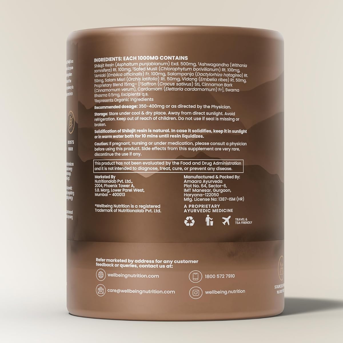 Wellbeing Nutrition Pure Himalayan Shilajit Gold Resin with Ashwagandha & 24K Gold - Image 7