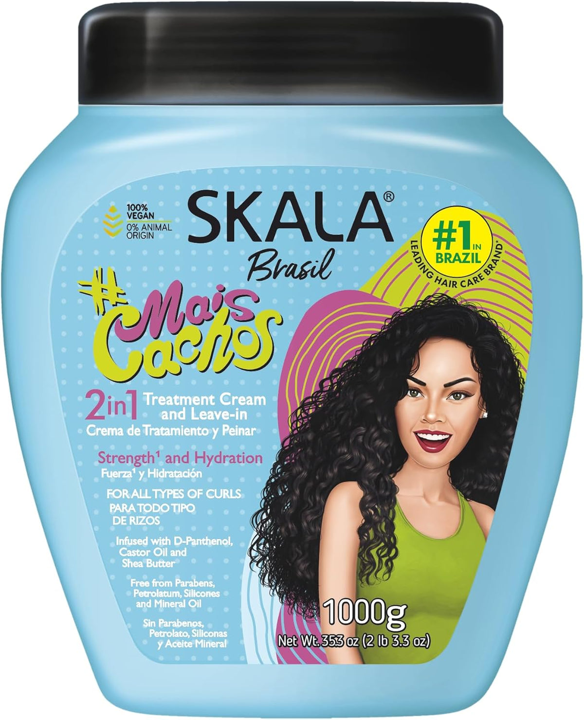 Skala Expert Perfect Curls Hair Treatment Conditioning Cream - 1000g