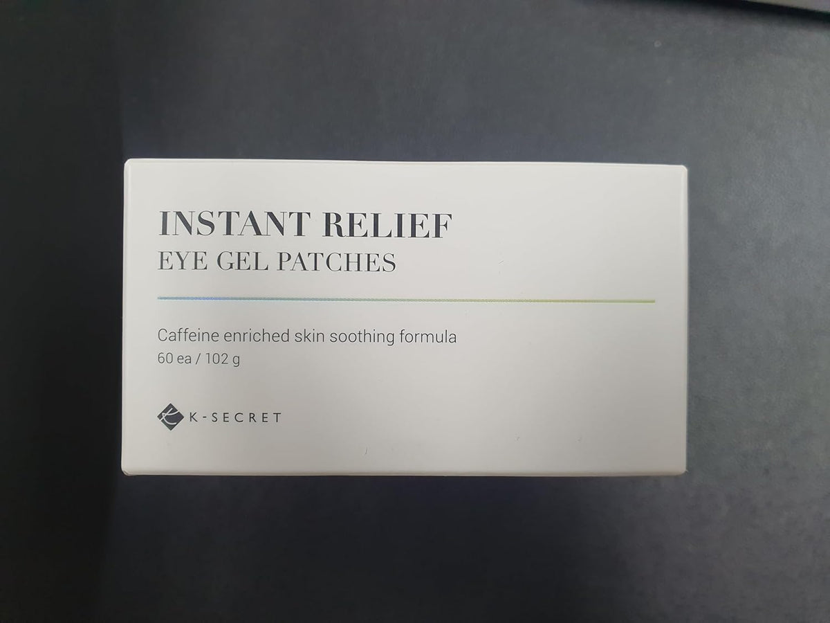 K-SECRET SEOUL 1988 Instant Relief Eye Gel Patches - Caffeine - 10 Pairs - Image 4