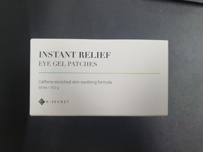 K-SECRET SEOUL 1988 Instant Relief Eye Gel Patches - Caffeine - 10 Pairs - Image 4