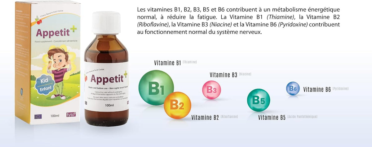 APPETIT + Food Supplement Medicine in 100ml Bottle