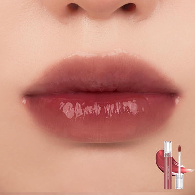 Rom&Nd Glasting Water Tint 16 FigRise - Glossy, Lightweight Lip Stain, 5.5g - Image 2