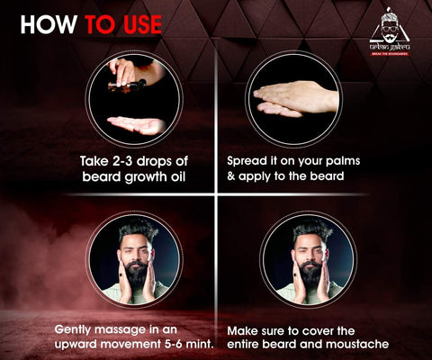 Urban Gabru Beard Booster Growth Oil for Men 60 ml