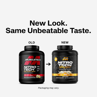 Muscletech Nitro Tech Whey Gold Vanilla Cream - 5lb (2.27kg) - Image 3