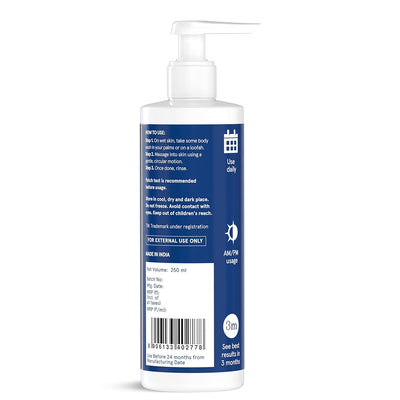 Be Bodywise Hyaluronic Acid Body Wash with Aloe Vera Extract - 250ml - Image 7