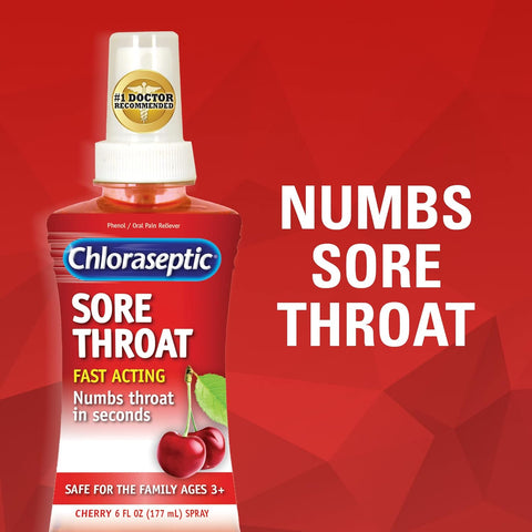 Chloraseptic Sore Throat Spray - Cherry 6fl. oz