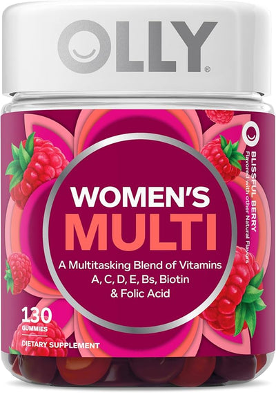 Olly Women's Daily Multivitamin Gummies - 130 Count