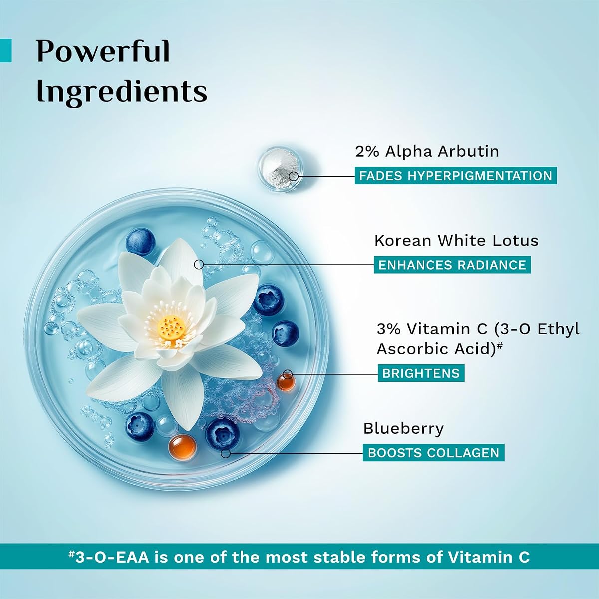 Pilgrim Korean Brightening Face Serum with Alpha Arbutin & Vitamin C - 30ml - Image 4