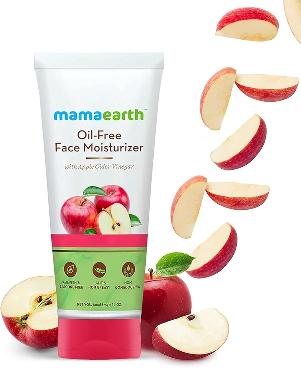 Mamaearth Oil-Free Face Moisturiser with Apple Cider Vinegar & Betaine - 80ml - Image 2