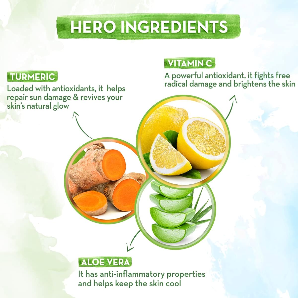Mamaearth Skin Illuminate Sunscreen Gel with Turmeric, Aloe Vera & Vitamin C - SPF 50, 50g - Image 4