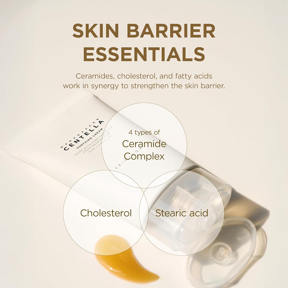 Skin1004 Centella Repair Cream - Soothing & Calming with Ceramides, 75ml - Image 5